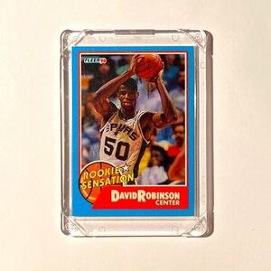 1990 Fleer David Robinson Rookie Sensations Card #1 RC​​
